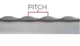 Demonstration of pitch on a B-3 blade