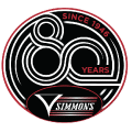 Simmons' 80th Anniversary Logo