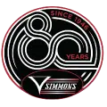 Simmons' 80th Anniversary Logo